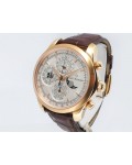 Carl F. Bucherer Manero Chronograph Perpetual Calendar 00.10906.03.13.01 18k Rose Gold LTD100p Retail $52,600